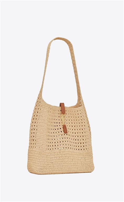 ysl handbag hobo|ysl crochet raffia hobo bag.